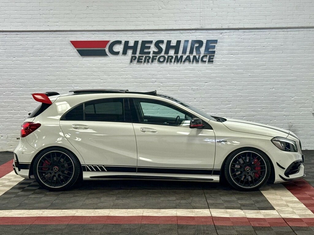 Mercedes-Benz A Class Hatchback 2.0 A45 Amg - Aero Kitharmon Kardon YC65FKG White #3
