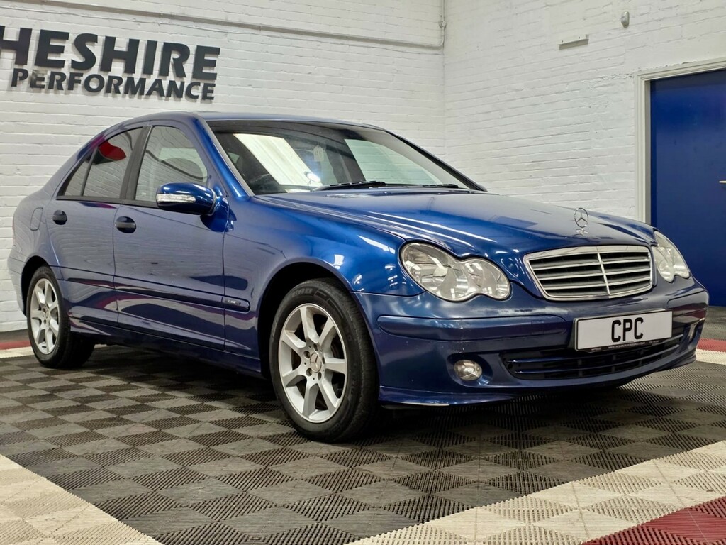 Mercedes-Benz C Class Saloon 2.1 C220 Cdi Classic Se 200555 Blue #2