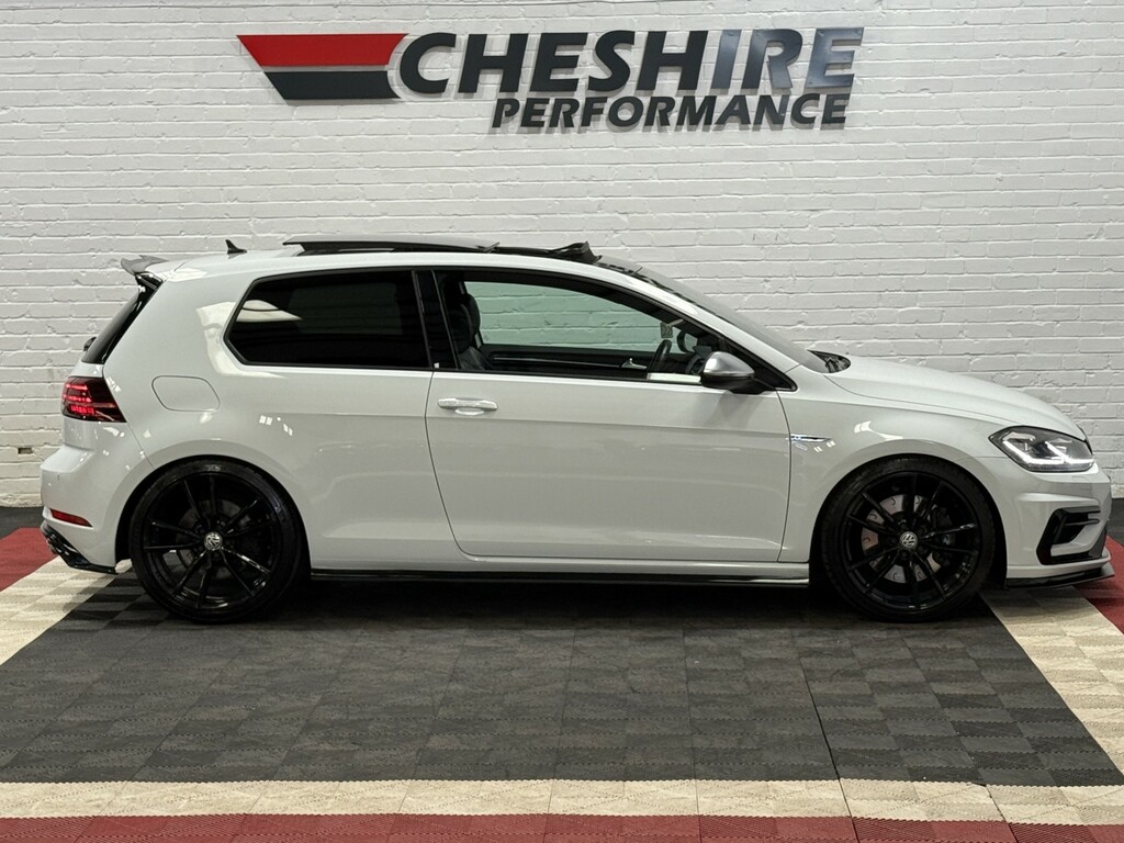 Volkswagen Golf Hatchback 2.0 Tsi R - Panroofleathervirtual GL67JWC White #3