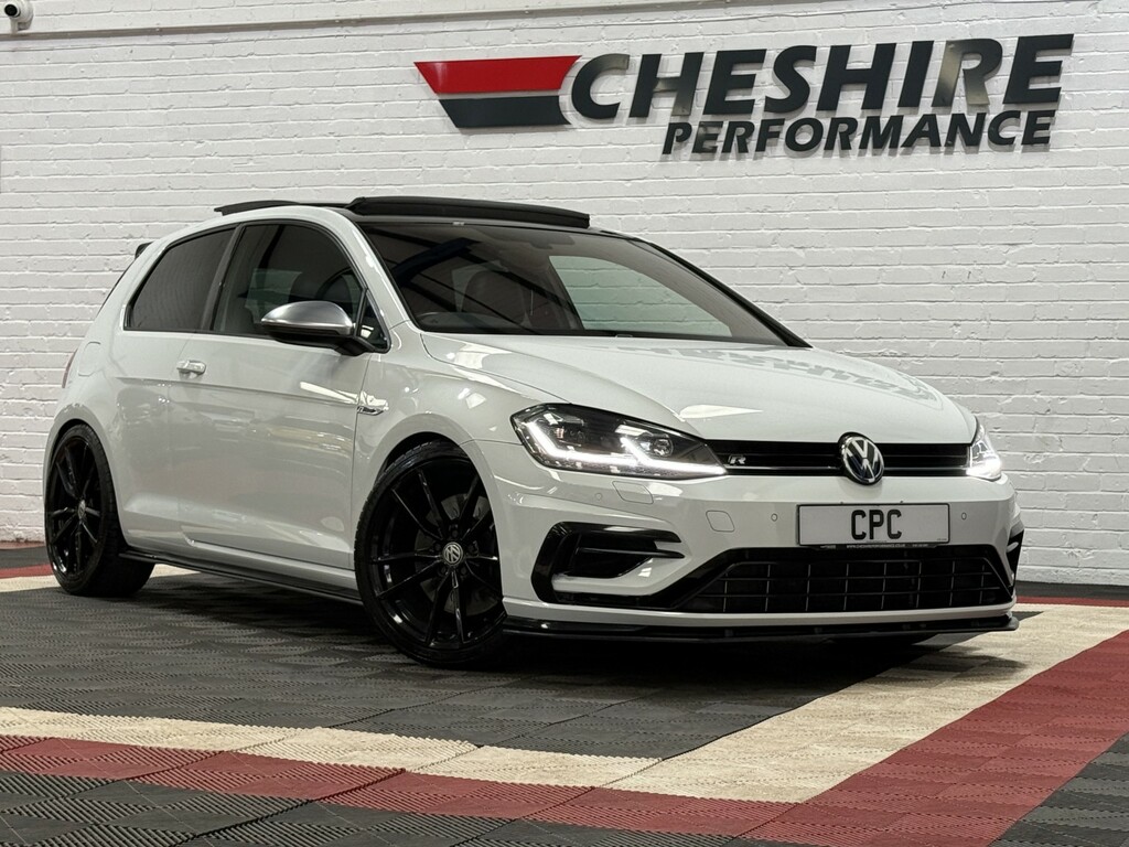 Volkswagen Golf Hatchback 2.0 Tsi R - Panroofleathervirtual White