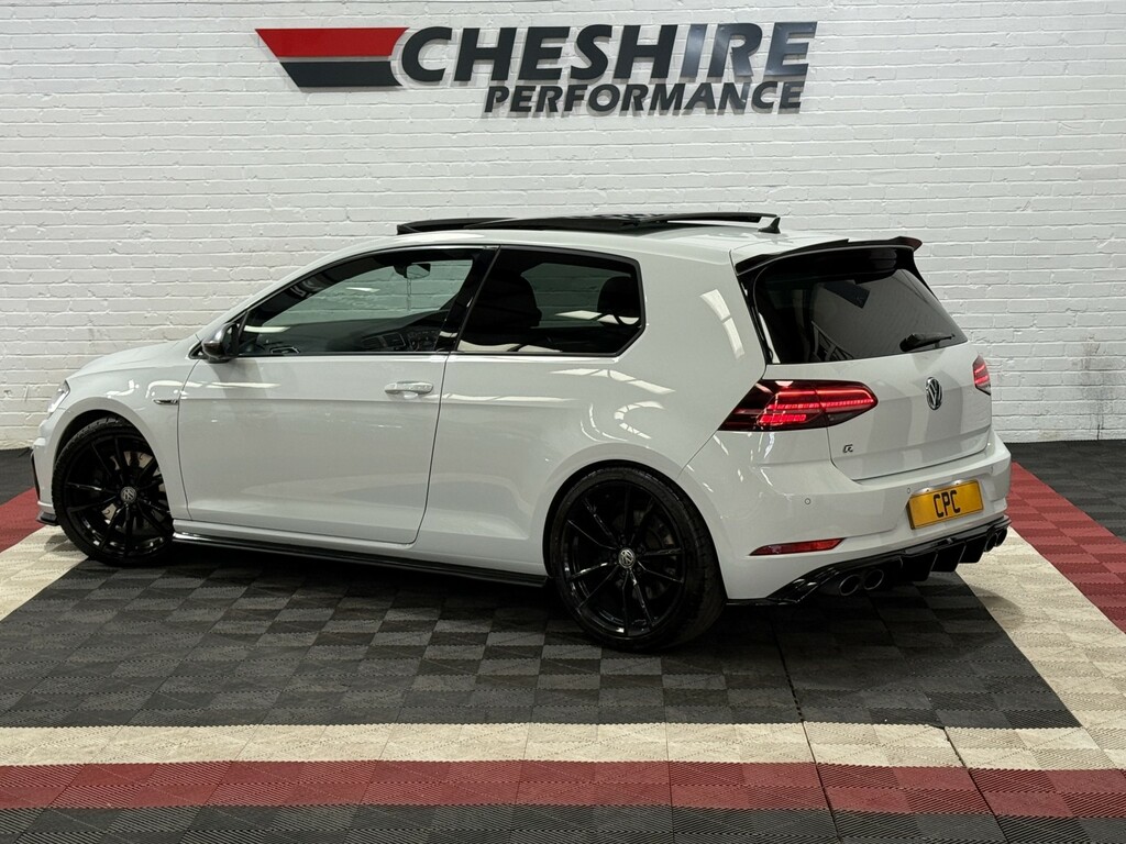 Volkswagen Golf Hatchback 2.0 Tsi R - Panroofleathervirtual GL67JWC White #6
