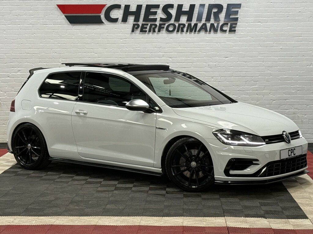 Volkswagen Golf Hatchback 2.0 Tsi R - Panroofleathervirtual GL67JWC White #2