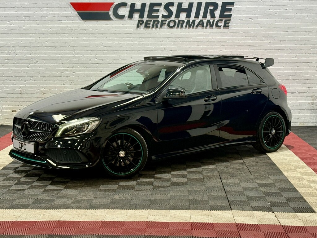 Mercedes-Benz A Class Hatchback 2.1 A220d Motorsport Edition - Panro CA16HPZ Black #6