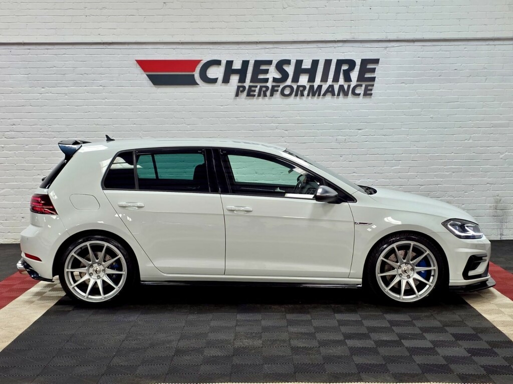 Volkswagen Golf Hatchback 2.0 Tsi R - Stage2tuneupgradedturbo ML67ZGR White #3