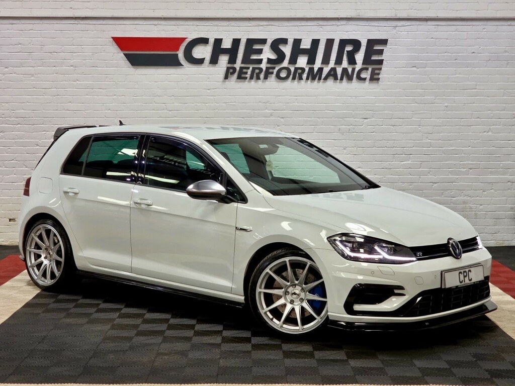Volkswagen Golf Hatchback 2.0 Tsi R - Stage2tuneupgradedturbo ML67ZGR White #2