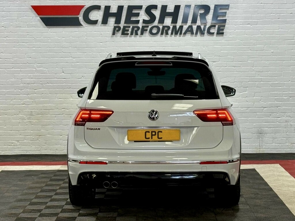 Volkswagen Tiguan 2.0 Tdi R-line White #5