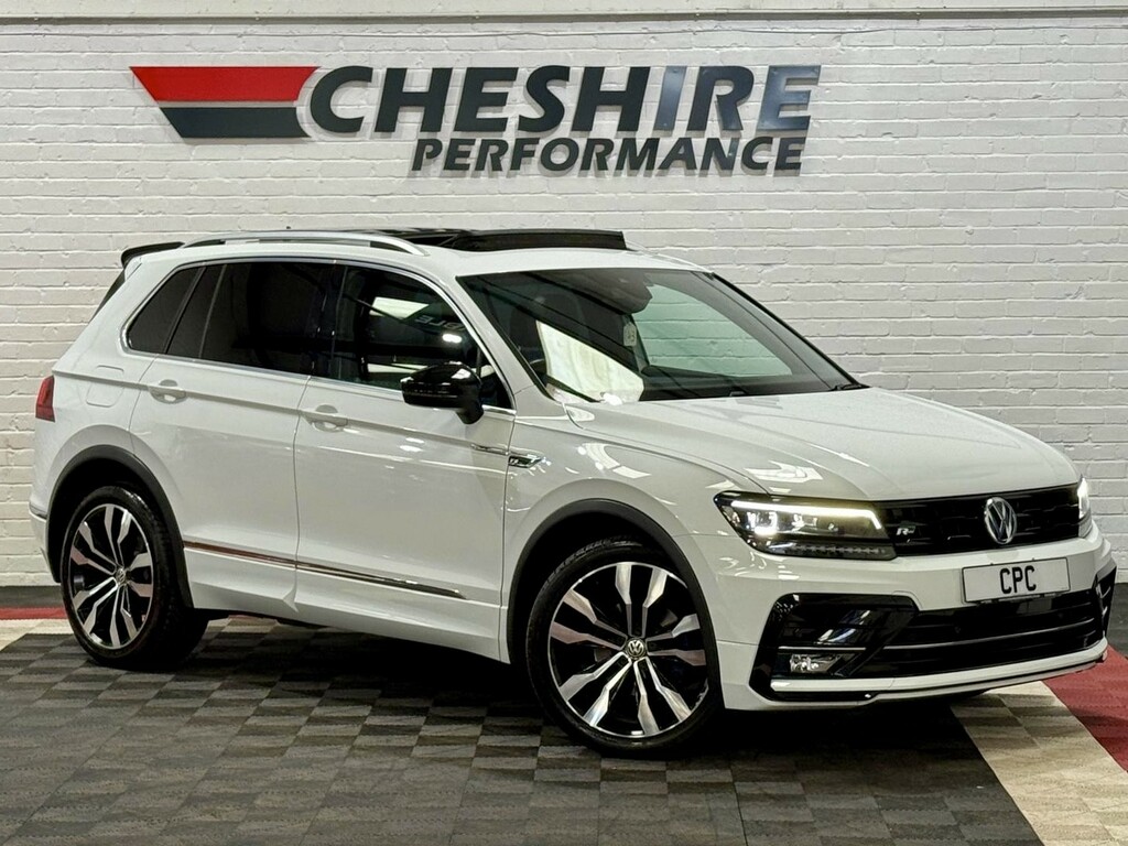 Volkswagen Tiguan 2.0 Tdi R-line White #2