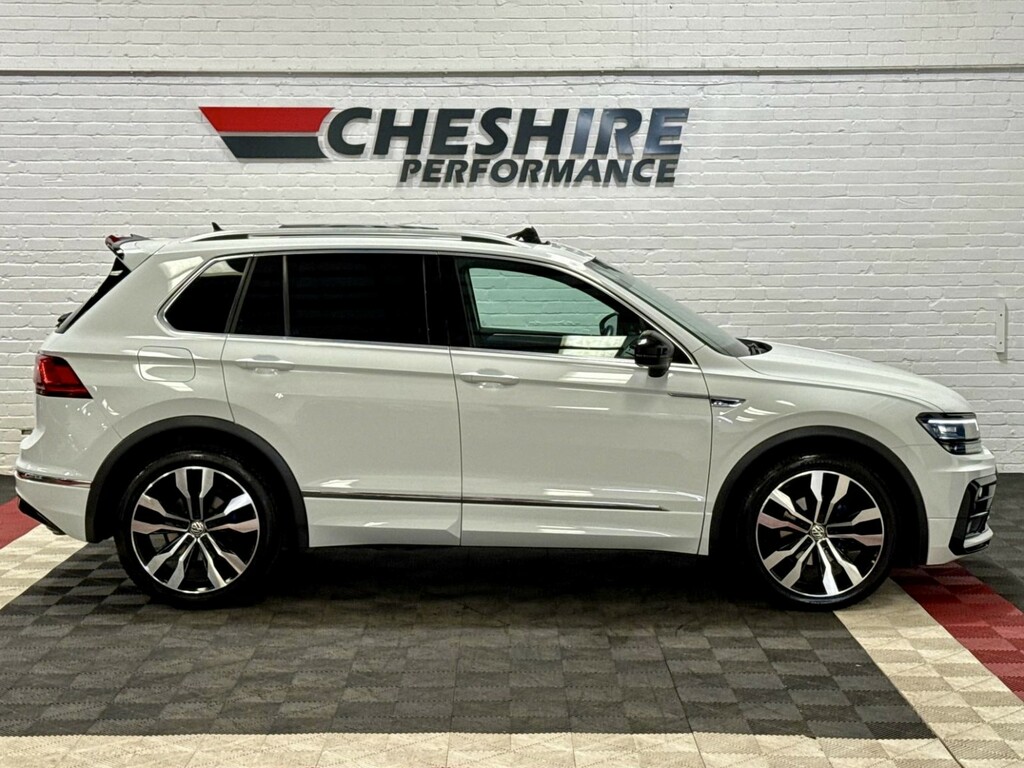 Volkswagen Tiguan 2.0 Tdi R-line White #3