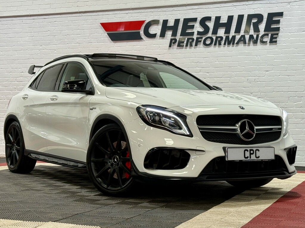 Mercedes-Benz GLA Class Suv 2.0 Gla45 Amg - Aero Packpanroofnight Pa White