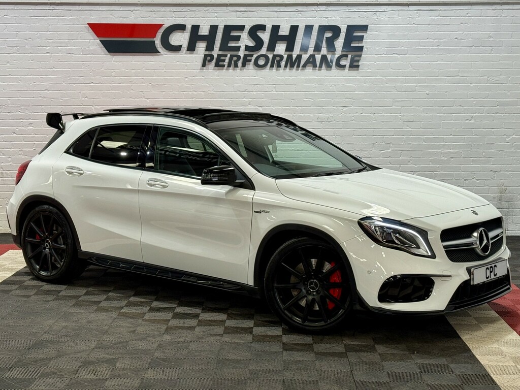 Mercedes-Benz GLA Class Suv 2.0 Gla45 Amg - Aero Packpanroofnight Pa White #2