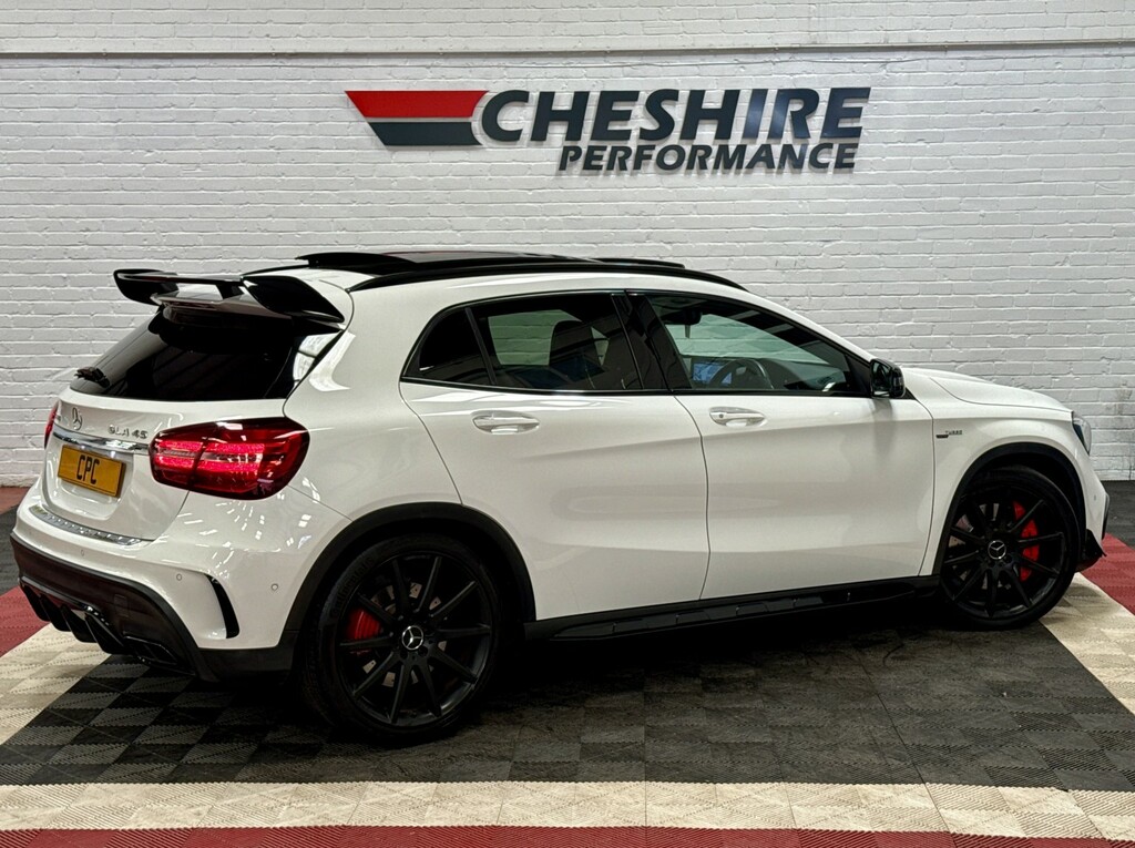 Mercedes-Benz GLA Class Suv 2.0 Gla45 Amg - Aero Packpanroofnight Pa White #4