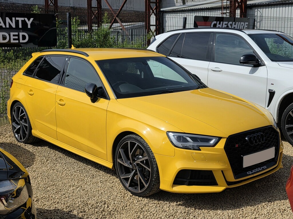Audi S3 Hatchback 2.0 Tfsi Black Edition 2017 Yellow