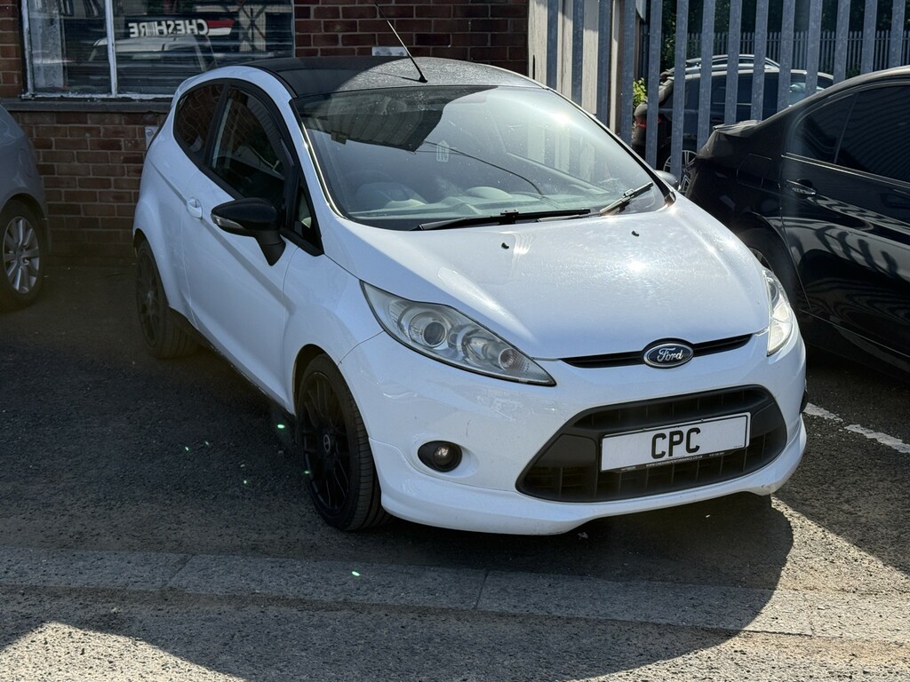 Ford Fiesta Hatchback 1.6 Td Zetec S 201160 White