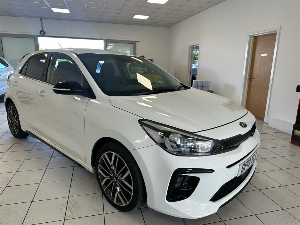 Kia RIO 1.0 L Gt-line Isg White #4