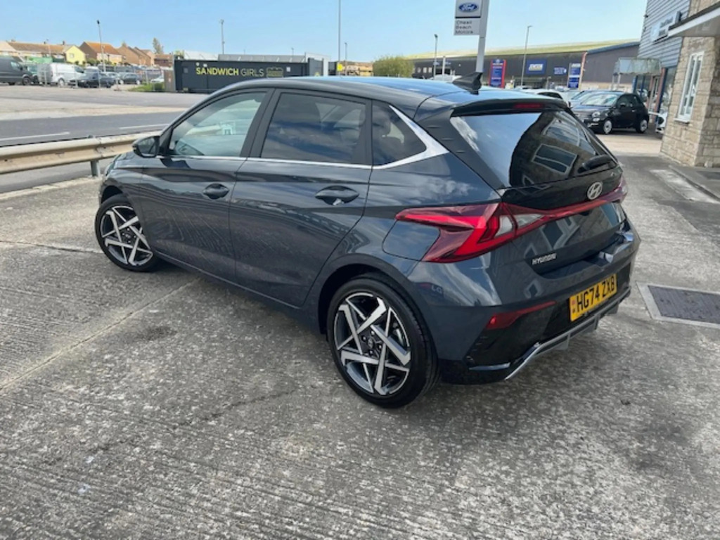 Hyundai I20 1.0 T-gdi Premium Hatchback Euro HG74ZXB Grey #5