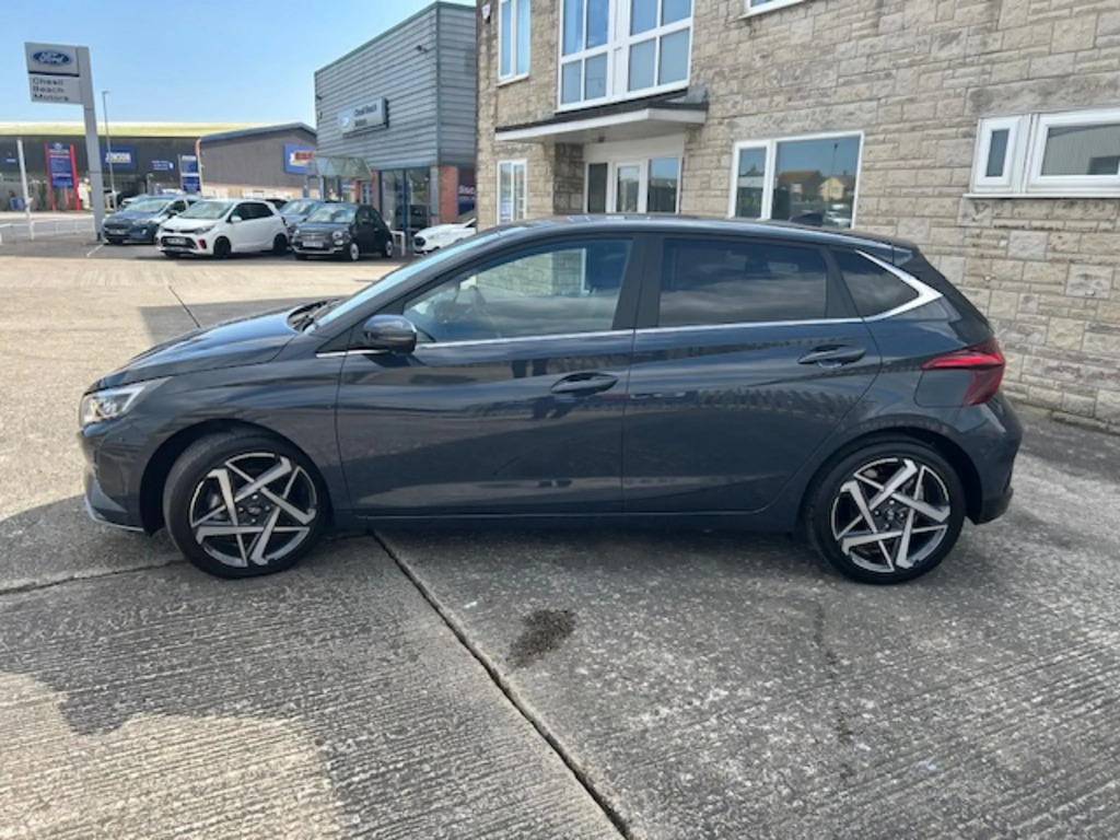 Hyundai I20 1.0 T-gdi Premium Hatchback Euro HG74ZXB Grey #6