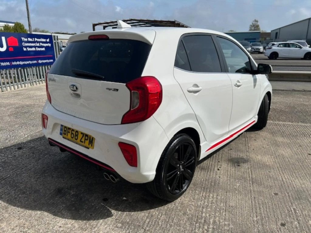 Kia Picanto 1.0 T-gdi Gt-line Hatchback Euro BF68ZPM White #3