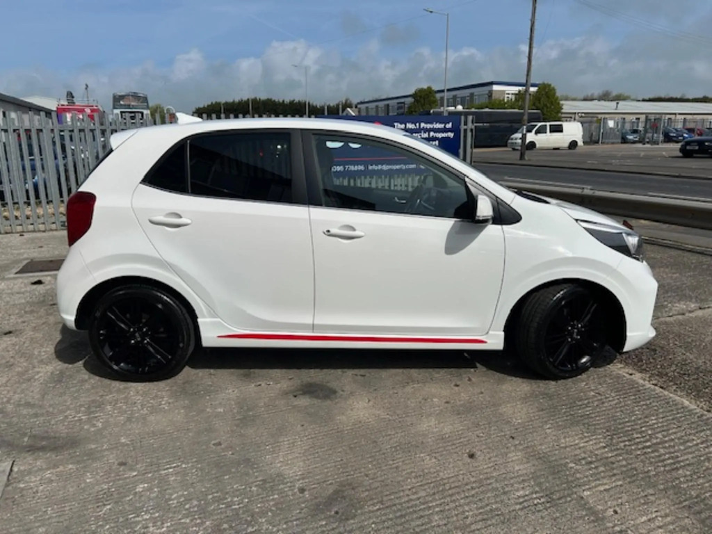 Kia Picanto 1.0 T-gdi Gt-line Hatchback Euro BF68ZPM White #2