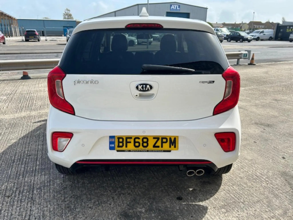 Kia Picanto 1.0 T-gdi Gt-line Hatchback Euro BF68ZPM White #4