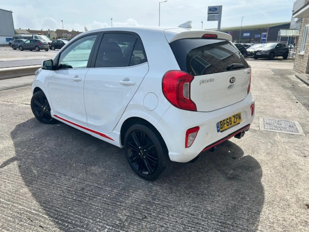 Kia Picanto 1.0 T-gdi Gt-line Hatchback Euro BF68ZPM White #5