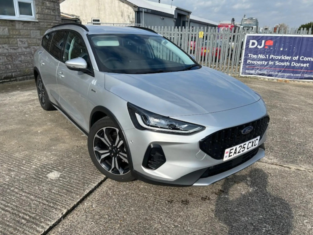 Ford Focus Active X Estate 1.0L Ecoboost 155Ps Mhev Fwd 7 Spe Silver