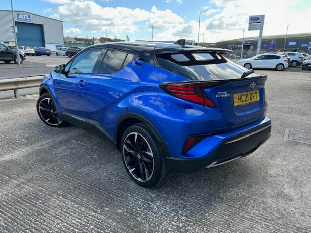 Toyota C-Hr 2.0 Vvt-h Gr Sport Suv Hybrid Cvt Euro HC21DVT Blue #5