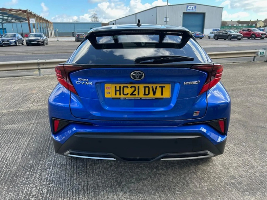 Toyota C-Hr 2.0 Vvt-h Gr Sport Suv Hybrid Cvt Euro HC21DVT Blue #4