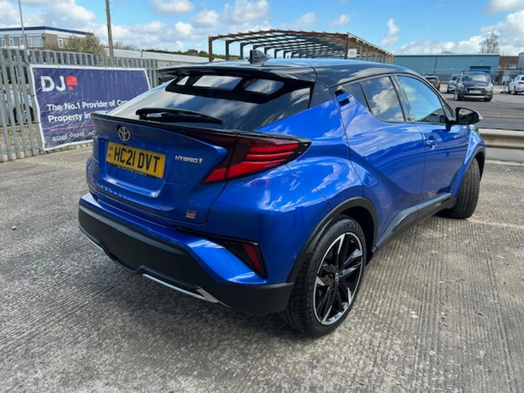 Toyota C-Hr 2.0 Vvt-h Gr Sport Suv Hybrid Cvt Euro HC21DVT Blue #3