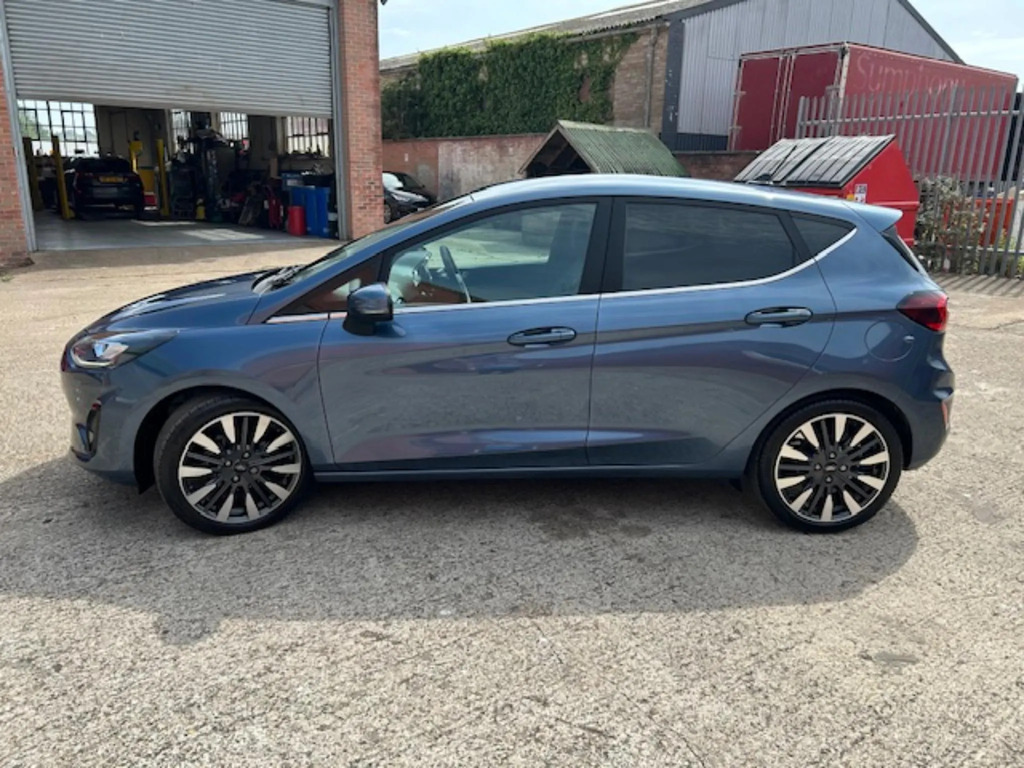 Ford Fiesta Titanium X 1.0L Ecoboost 125Ps Mhev Fwd 7-S OX72LGU Blue #6