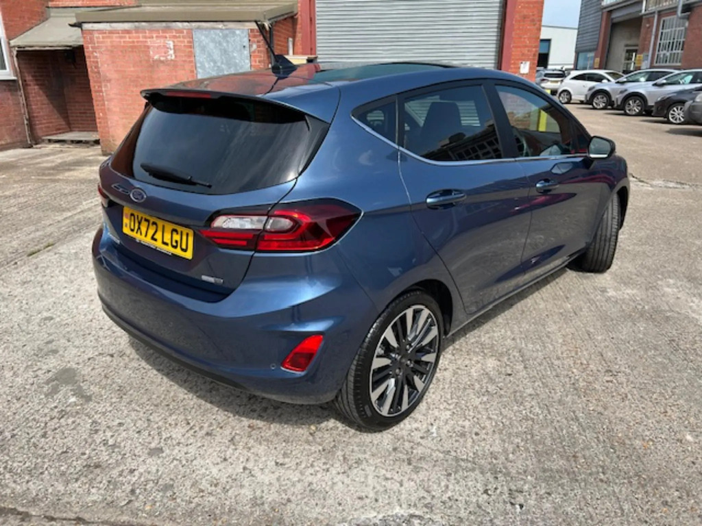 Ford Fiesta Titanium X 1.0L Ecoboost 125Ps Mhev Fwd 7-S OX72LGU Blue #3