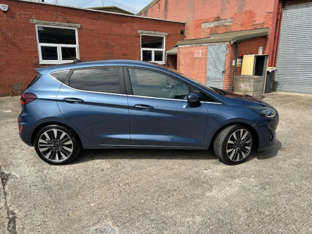 Ford Fiesta Titanium X 1.0L Ecoboost 125Ps Mhev Fwd 7-S OX72LGU Blue #2