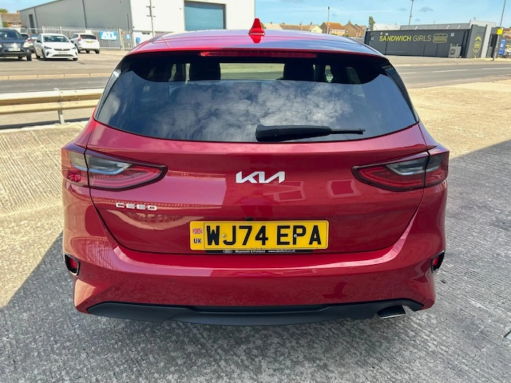 Kia Ceed 1.5 T-gdi 3 Hatchback Euro 6 S WJ74EPA Red #4