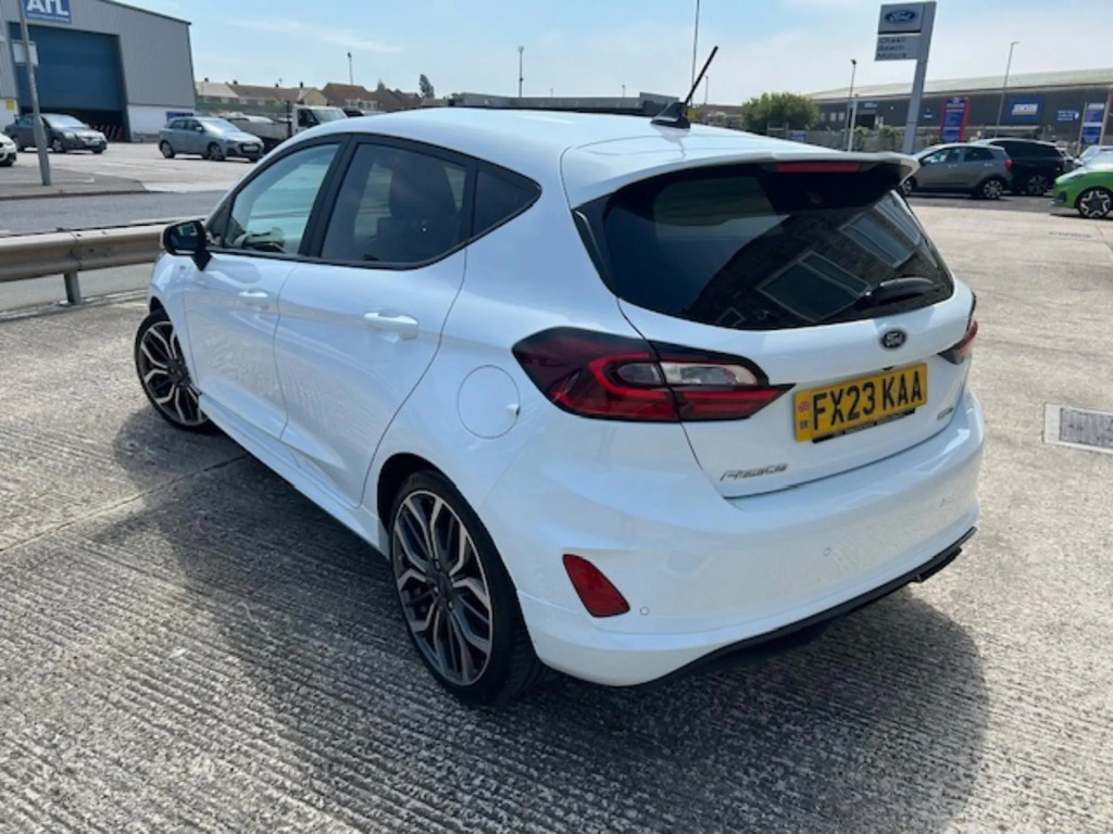 Ford Fiesta St-line X 1.0L Ecoboost 125Ps Mhev Fwd 6-Sp FX23KAA White #5