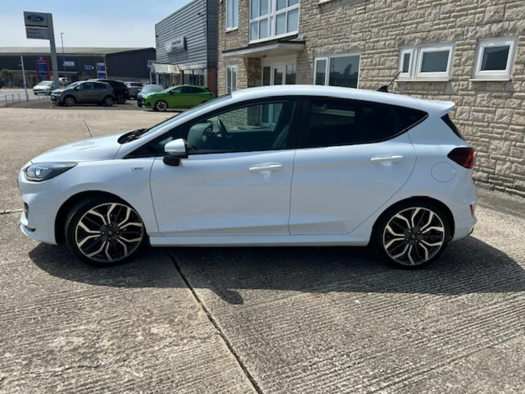 Ford Fiesta St-line X 1.0L Ecoboost 125Ps Mhev Fwd 6-Sp FX23KAA White #6