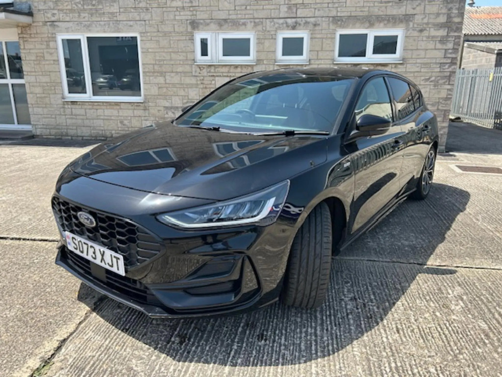 Ford Focus St-line X 1.0L Ecoboost 155Ps Mhev Fwd 6 Sp Black #6