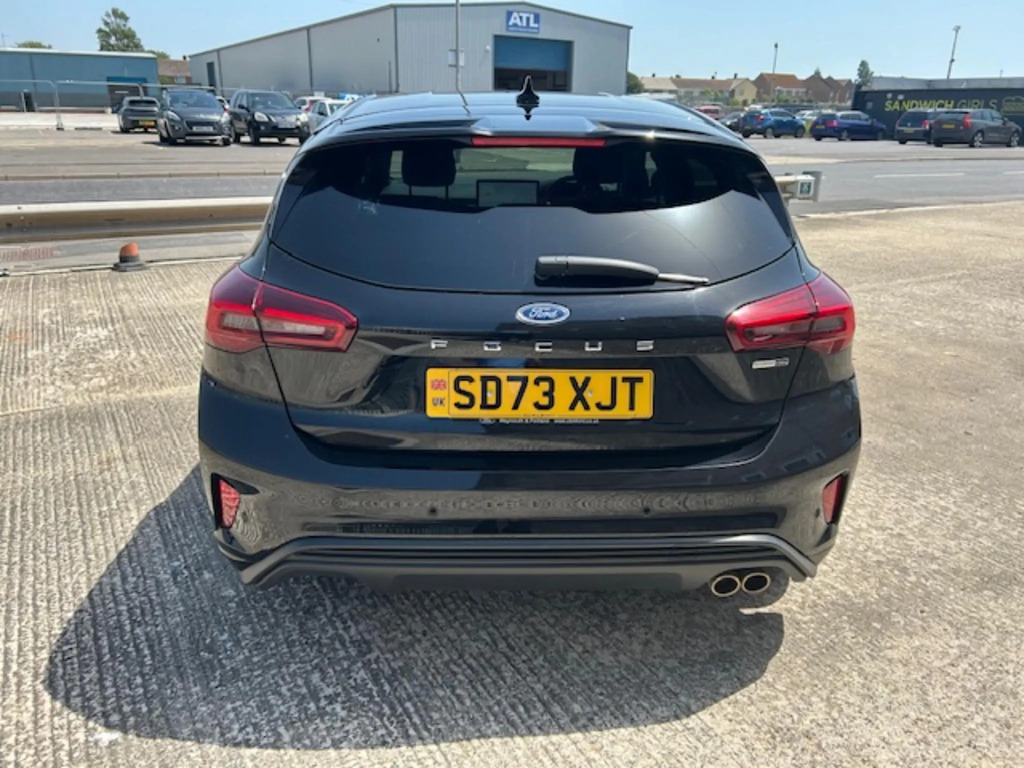 Ford Focus St-line X 1.0L Ecoboost 155Ps Mhev Fwd 6 Sp Black #4