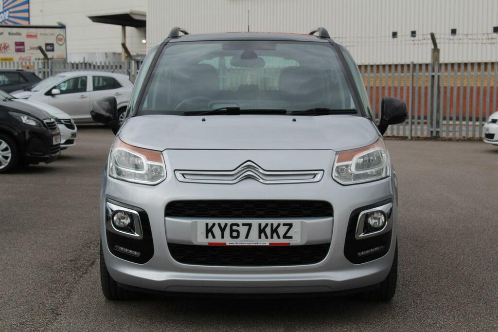 Citroen C3 Picasso Mpv 1.6 Bluehdi Platinum Euro 6 201767 KY67KKZ Silver #6