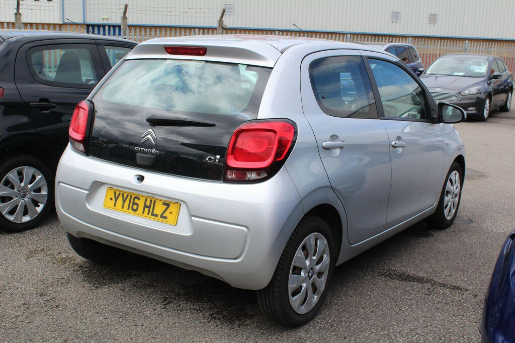 Citroen C1 Hatchback 1.2 Puretech Feel Euro 6 201616 YY16HLZ Grey #3