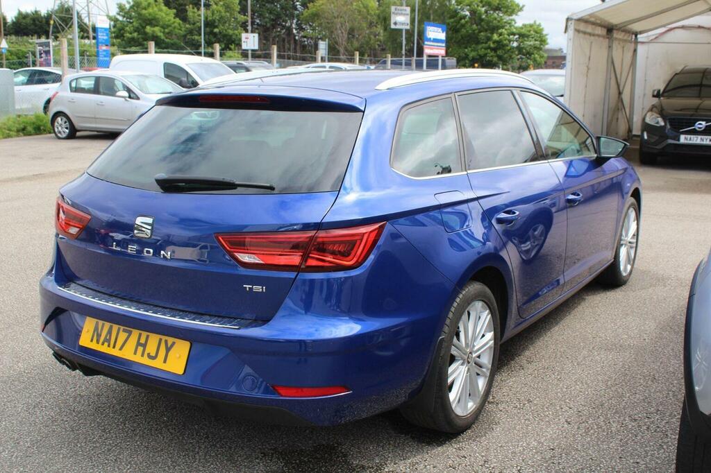 Seat Leon 1.4 Tsi Xcellence Technology St Euro 6 Ss NA17HJY Blue #2