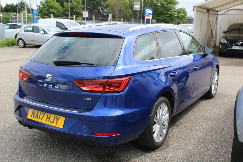 Seat Leon 1.4 Tsi Xcellence Technology St Euro 6 Ss NA17HJY Blue #3