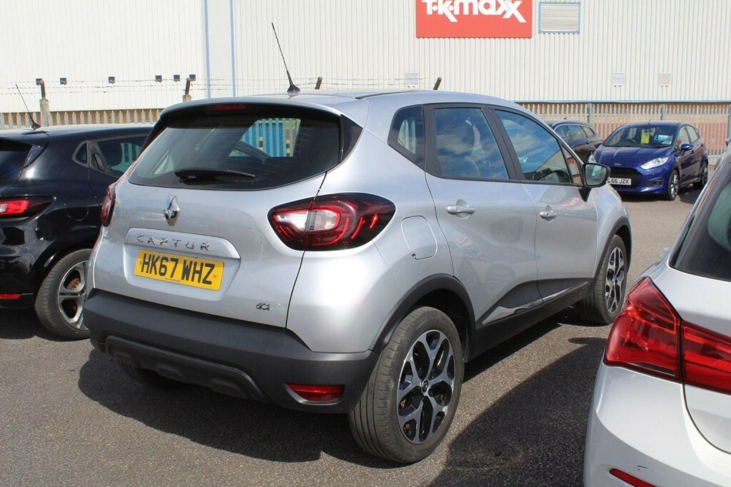 Renault Captur Suv 1.5 Dci Energy Dynamique Nav Euro 6 Ss HK67WHZ Silver #4