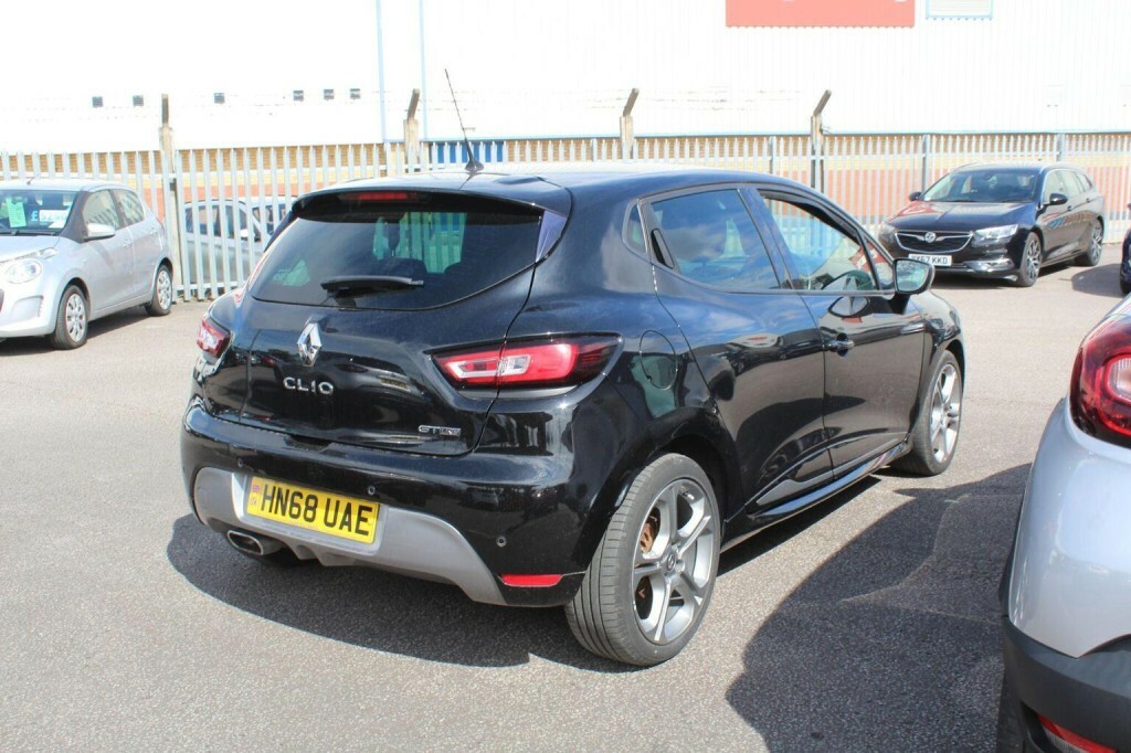 Renault Clio Hatchback 1.5 Dci Gt Line Euro 6 Ss 20186 HN68UAE Black #4