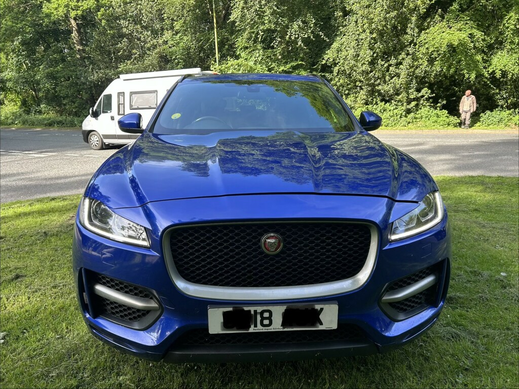 Jaguar F-Pace 2.0 D180 R-sport OE18AUX Blue #3
