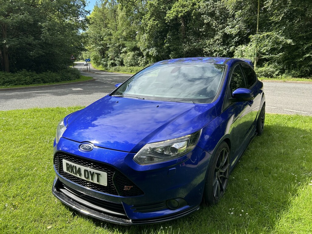 Ford Focus 2.0 T Ecoboost St-3 Blue #4