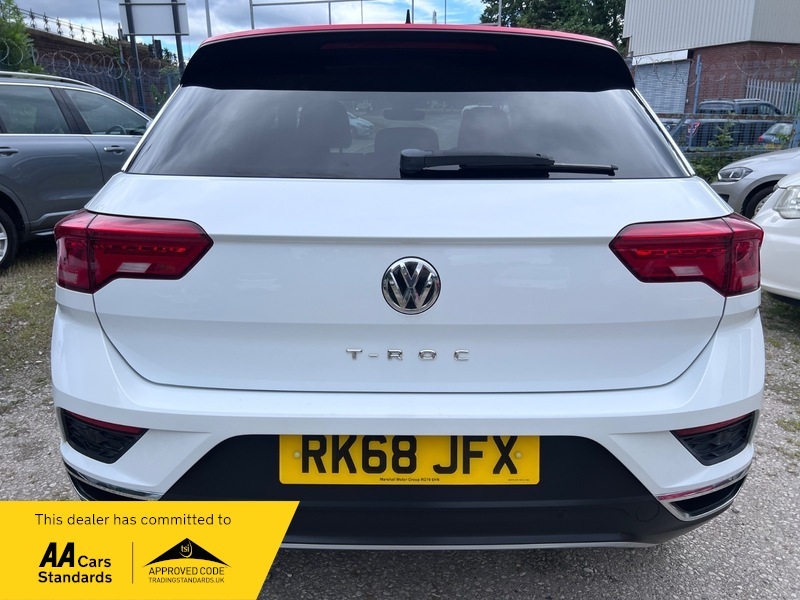 Volkswagen T-Roc 1.5 Tsi Evo Design White #5