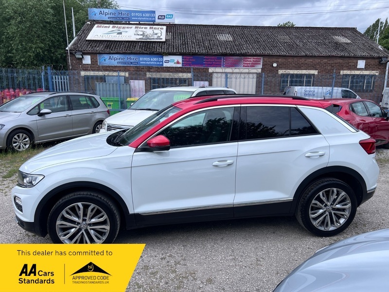 Volkswagen T-Roc 1.5 Tsi Evo Design White #3