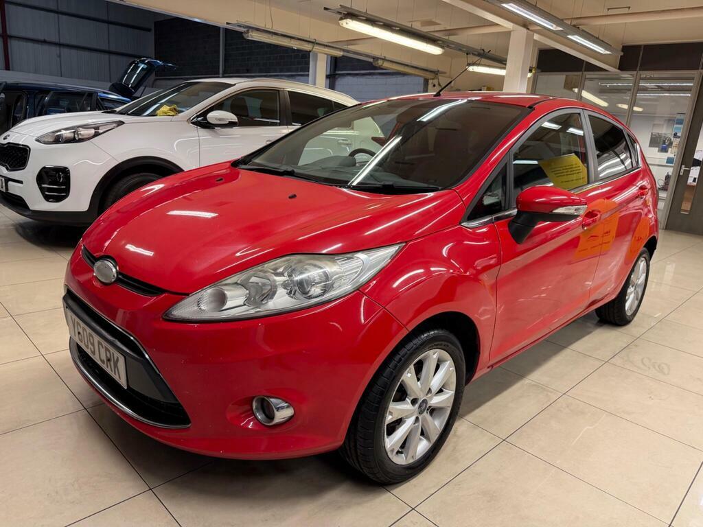 Ford Fiesta 1.6 Tdci Zetec YG09CRK Red #3