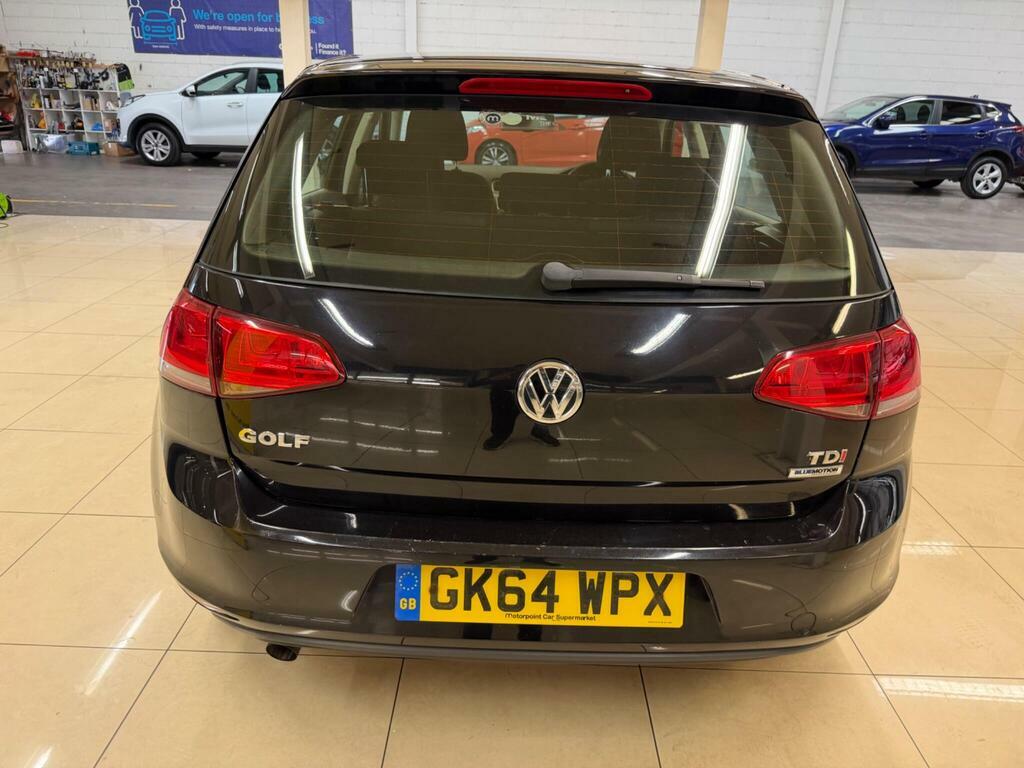 Volkswagen Golf 1.6 Tdi Bluemotion Tech Se Euro 5 S S GK64WPX Black #4