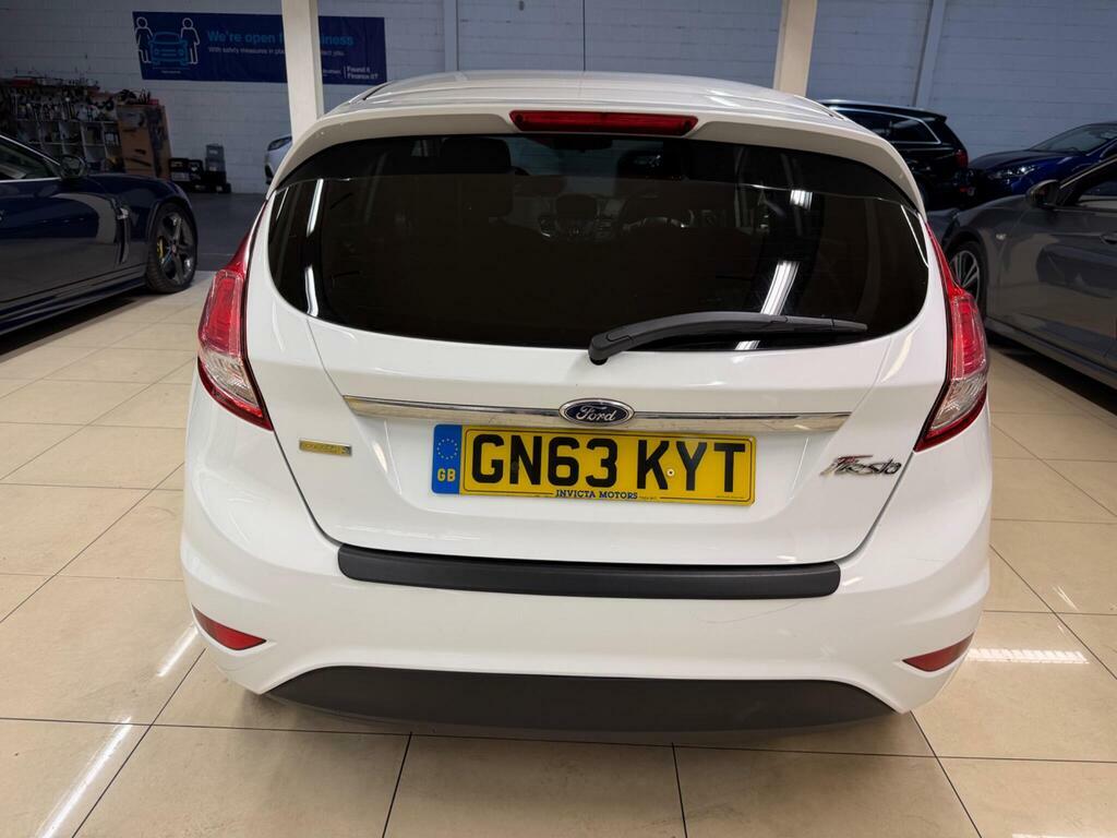 Ford Fiesta 1.0T Ecoboost Zetec Euro 5 S S GN63KYT White #5