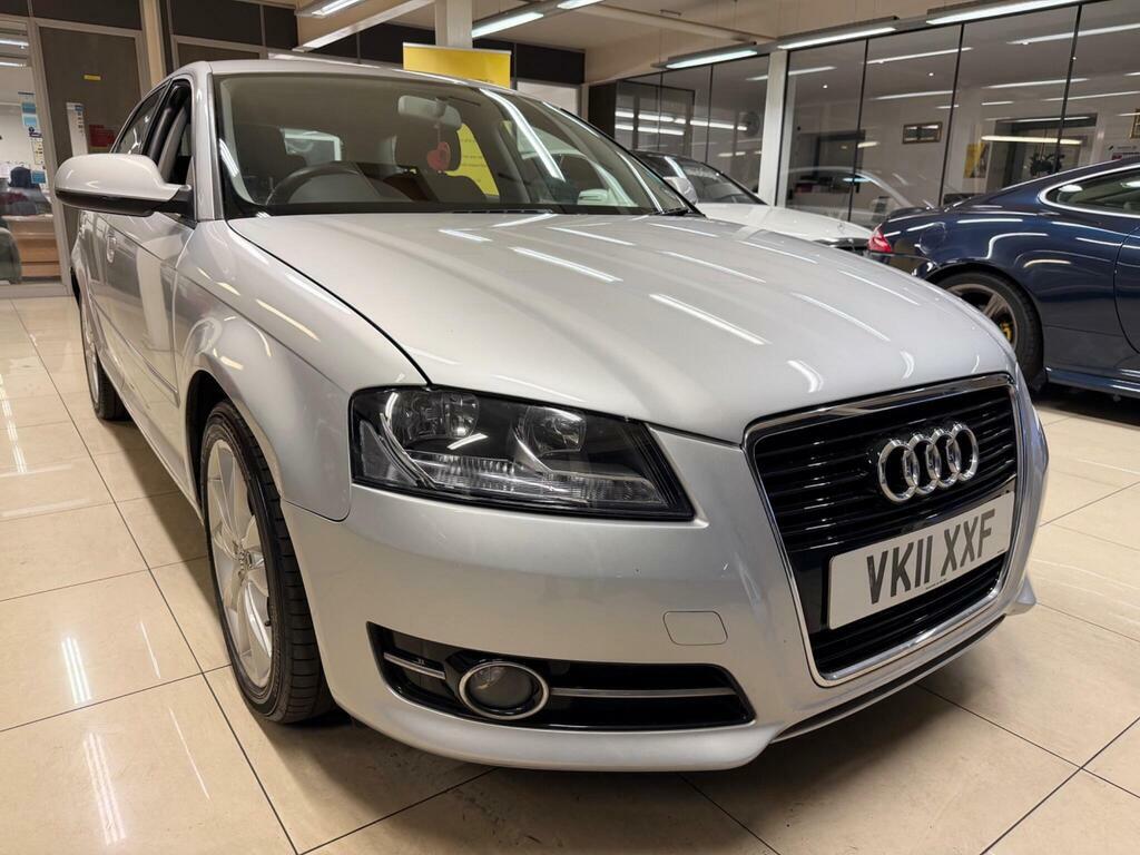 Audi A3 2.0 Tdi Sport Sportback Euro 5 S S Silver